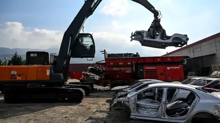 540 Bin Hurda Araç Ekonomiye Kazandırıldı